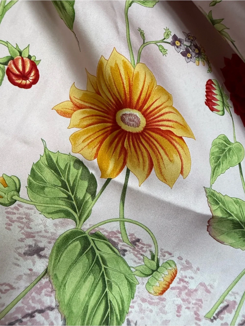 Salvatore Ferragamo Silk Scarf